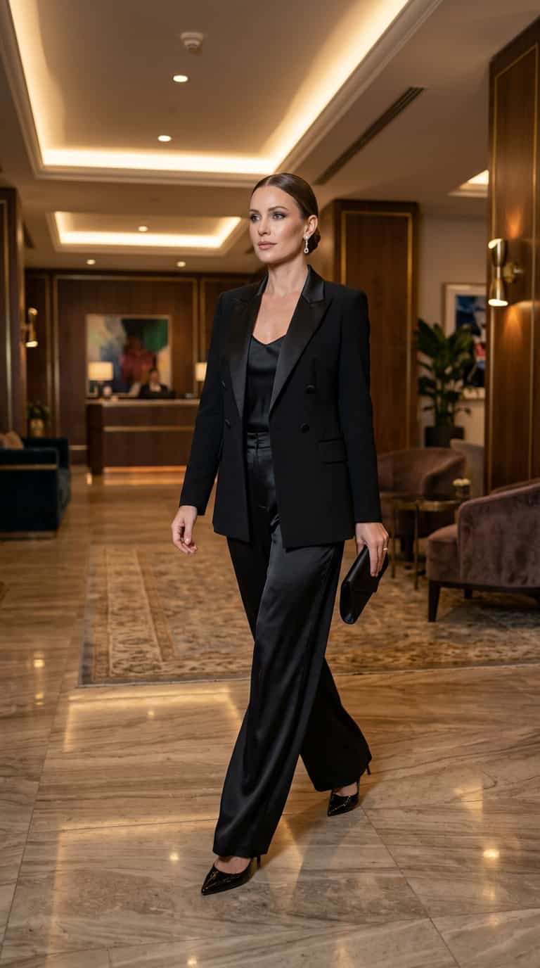 black blazer outfits for women
