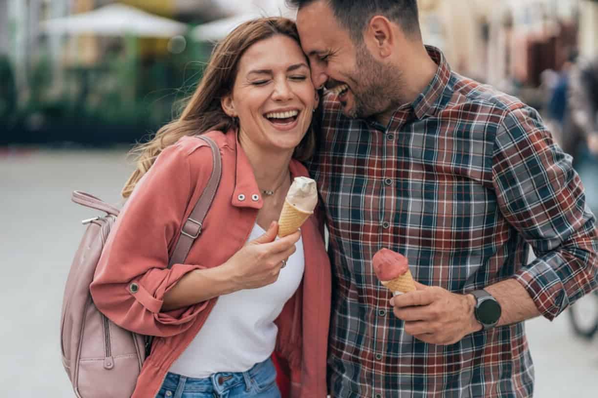 signs a man is happy in a relationship
