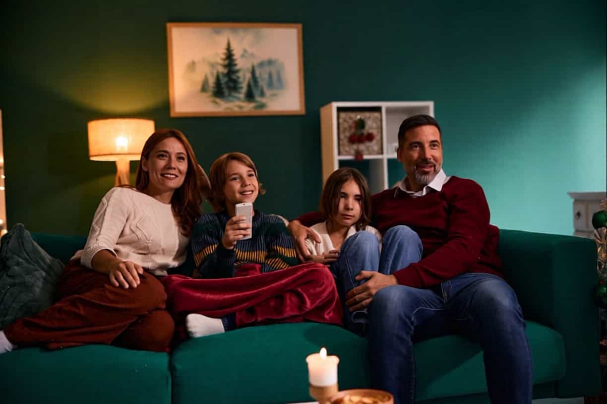 Christmas movies for family night