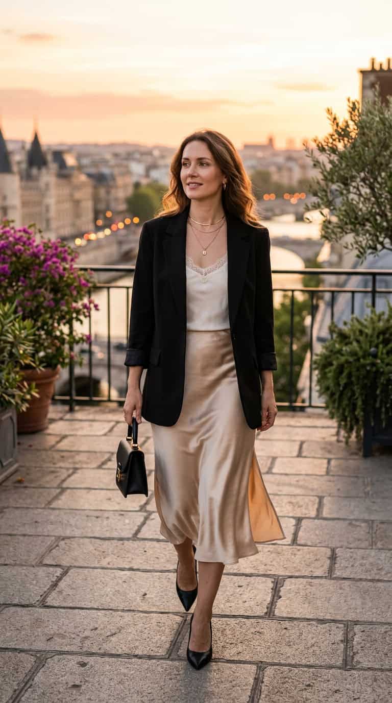 black blazer outfits for women