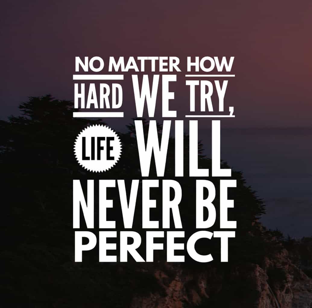 how to stop being a perfectionist