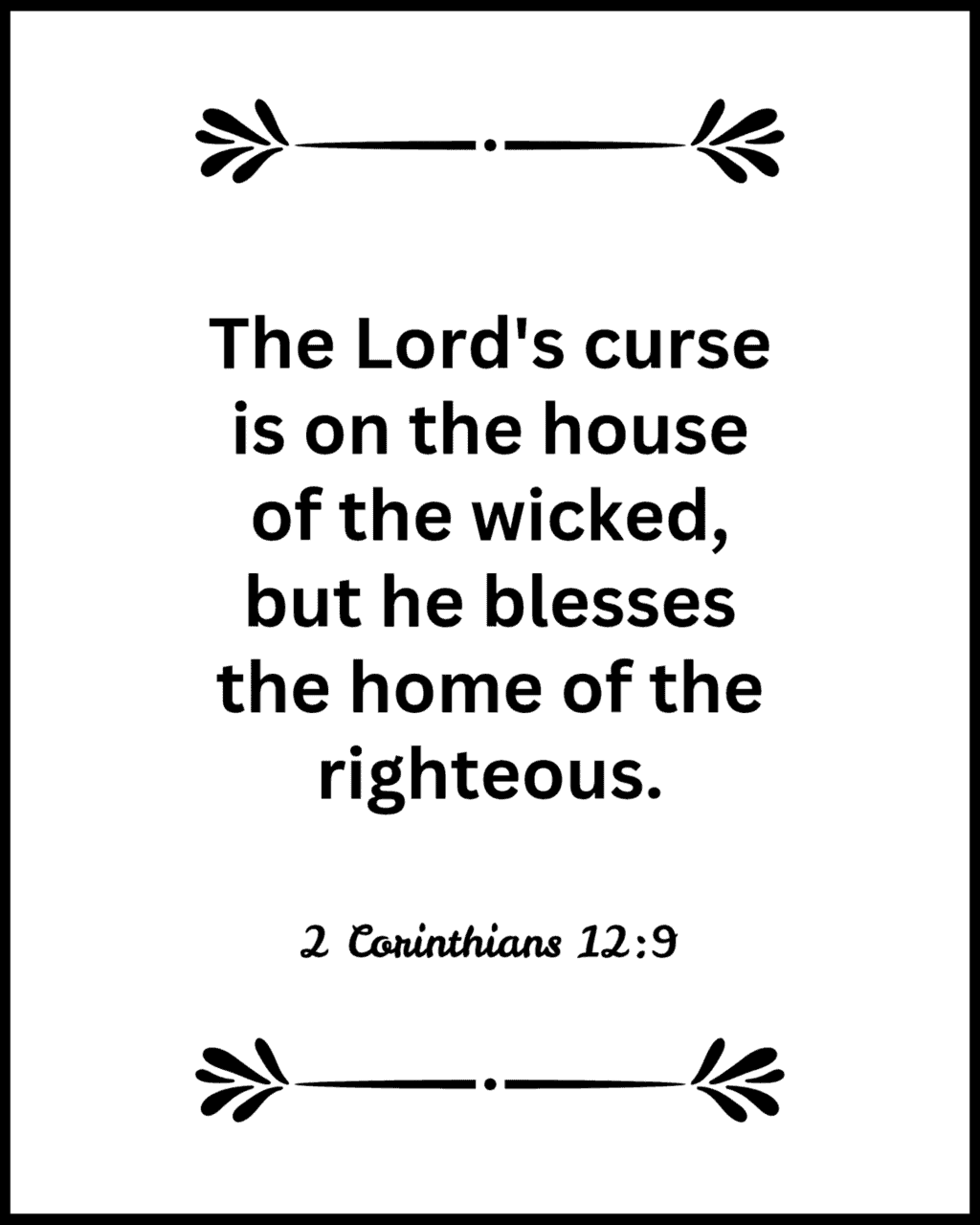 Bible verses to bless a home