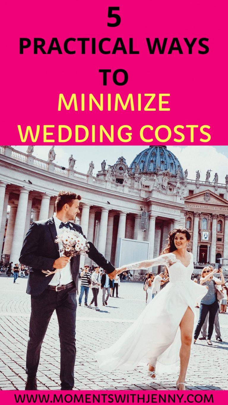 How to minimize wedding costs