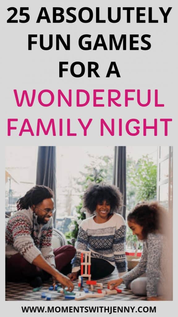25 fun games for family night