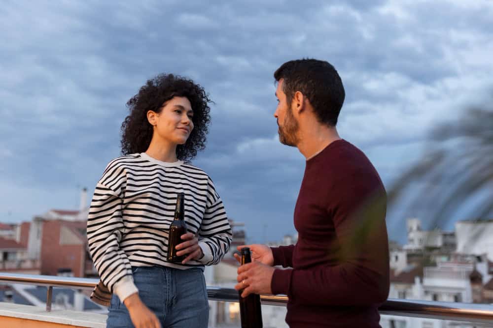 how to react when you see your ex after a breakup