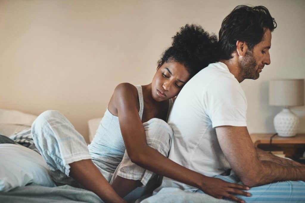 Signs she's afraid of losing you