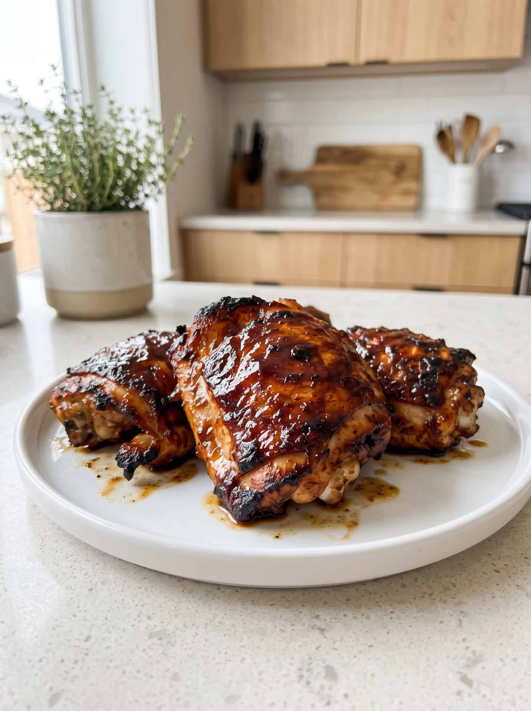 Air Fryer BBQ Chicken Thighs Recipe