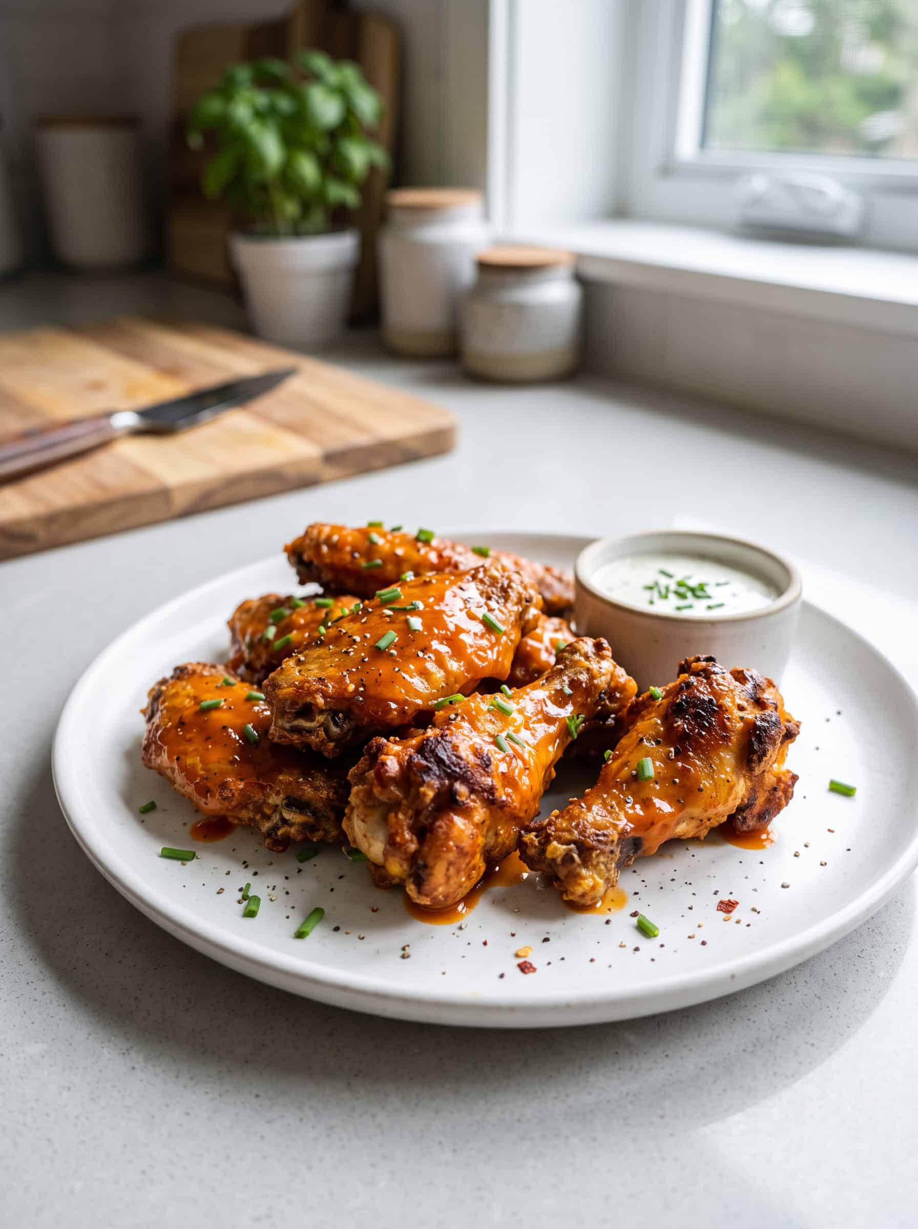 Air Fryer Buffalo Chicken