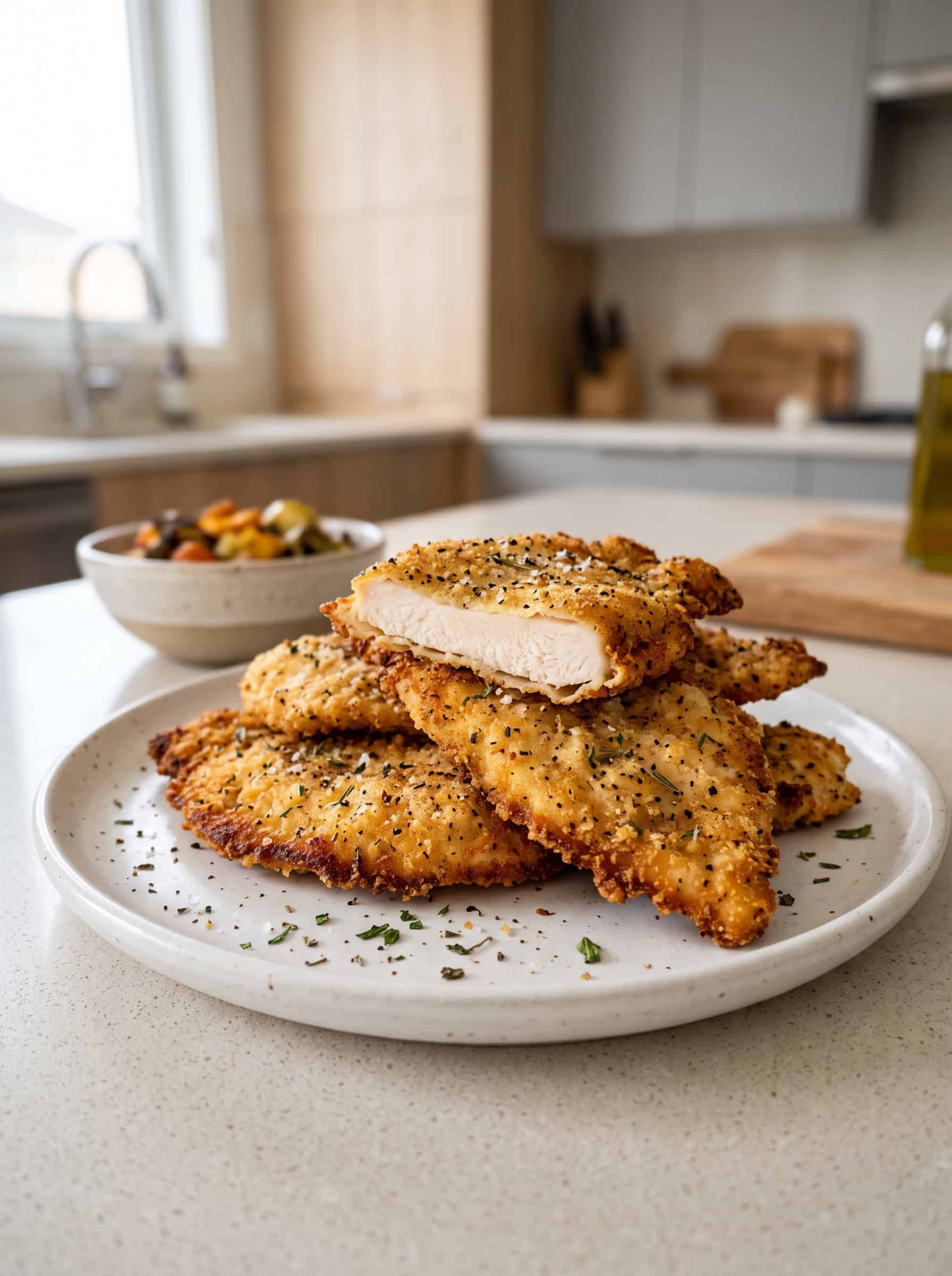 Air Fryer Chicken Cutlets Recipe