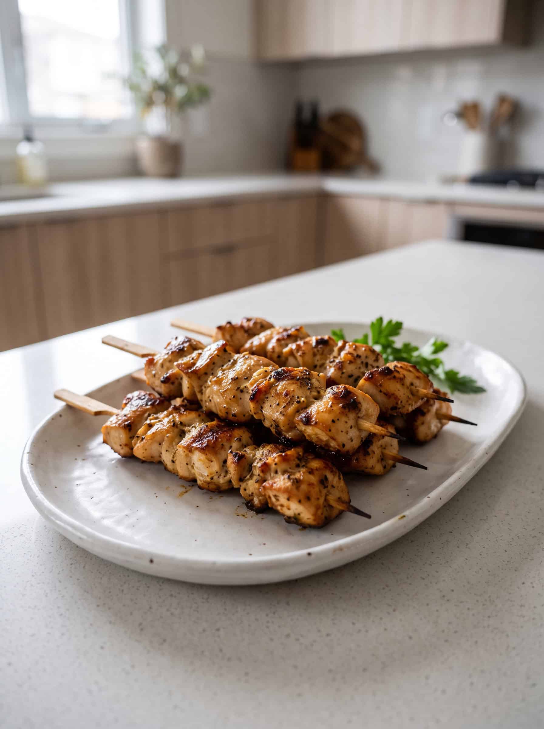 Air Fryer Chicken Kebabs (Chicken Skewers)