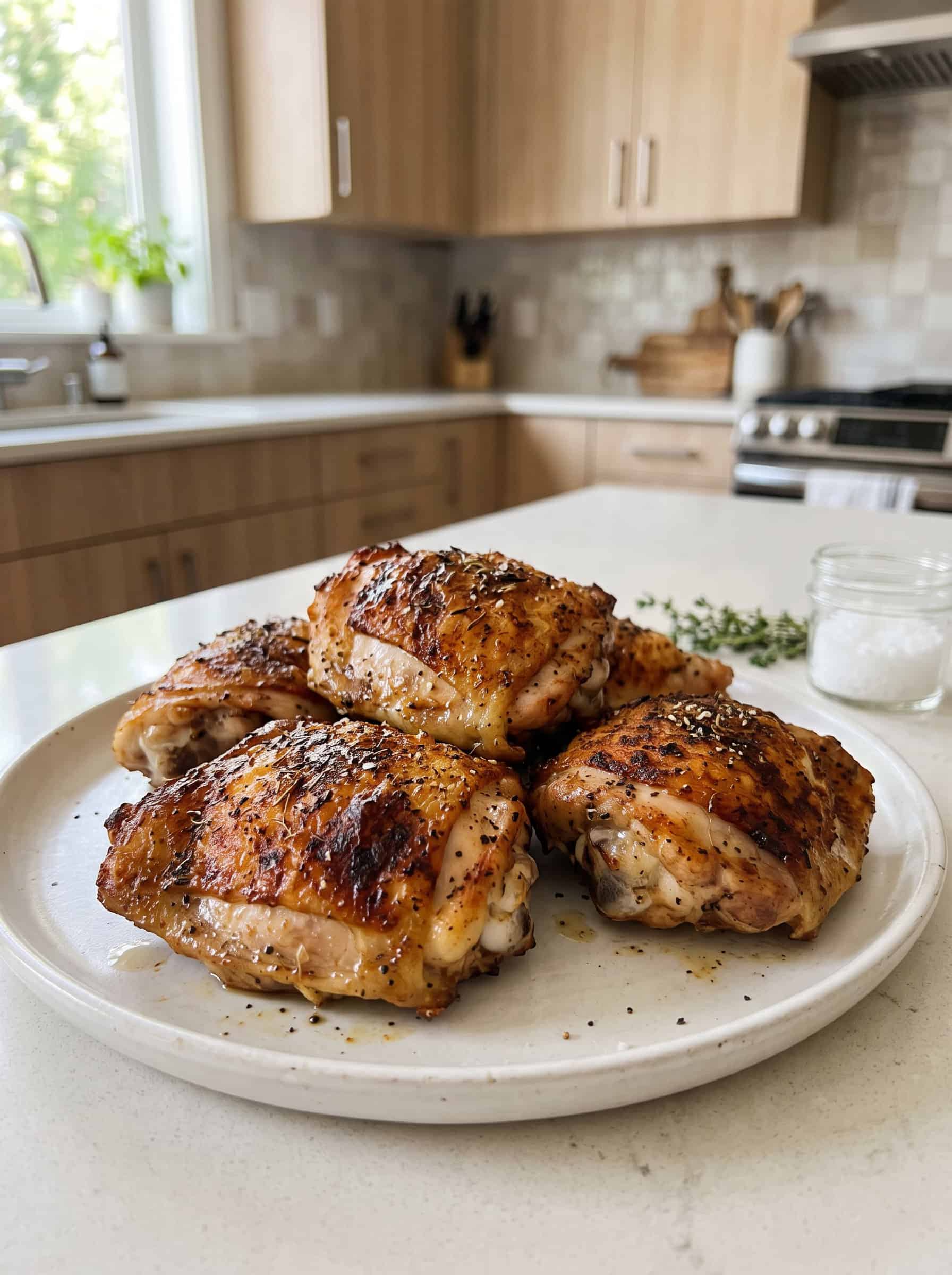 Air fryer chicken thighs