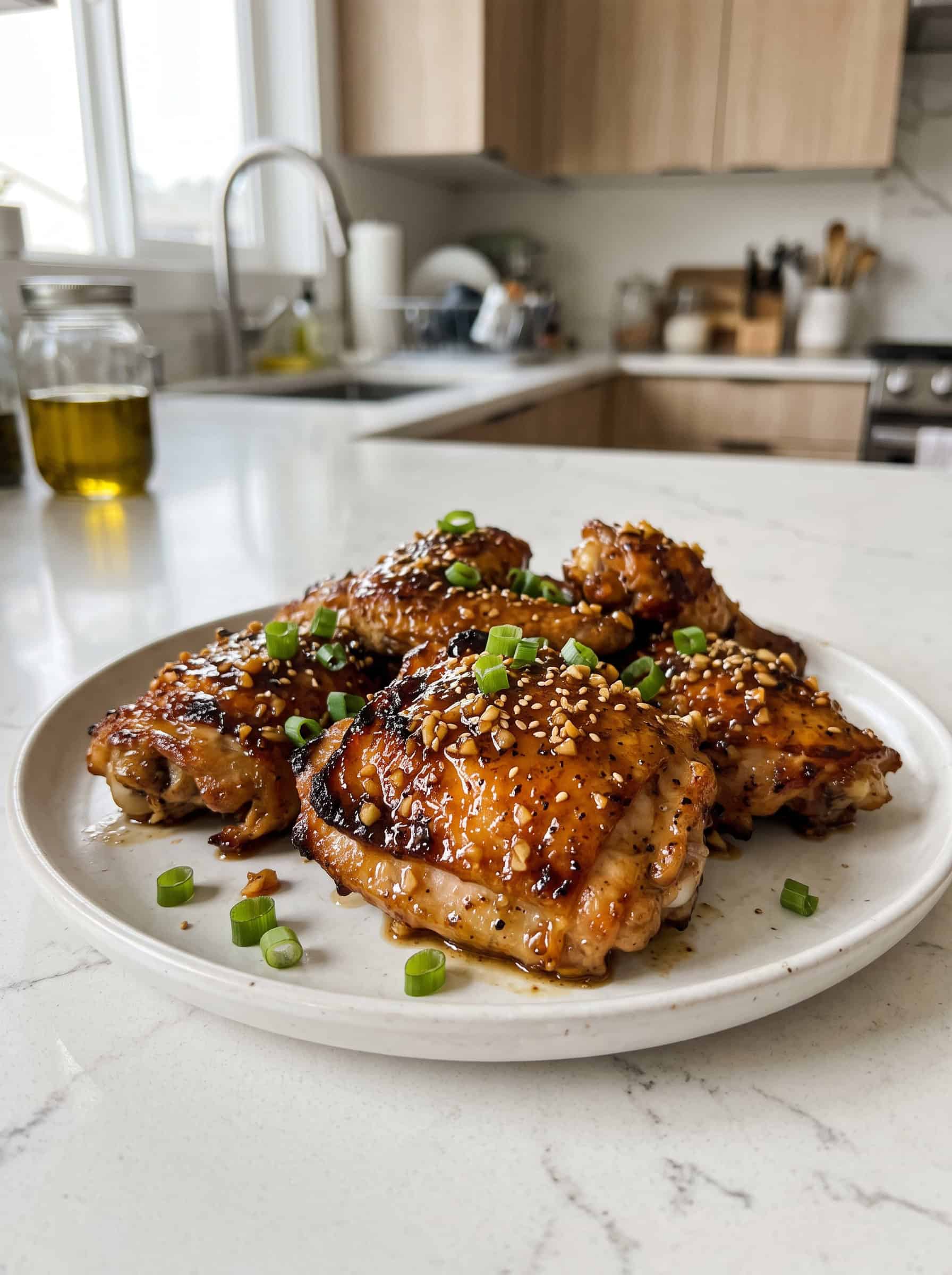 Air Fryer Honey Garlic Chicken