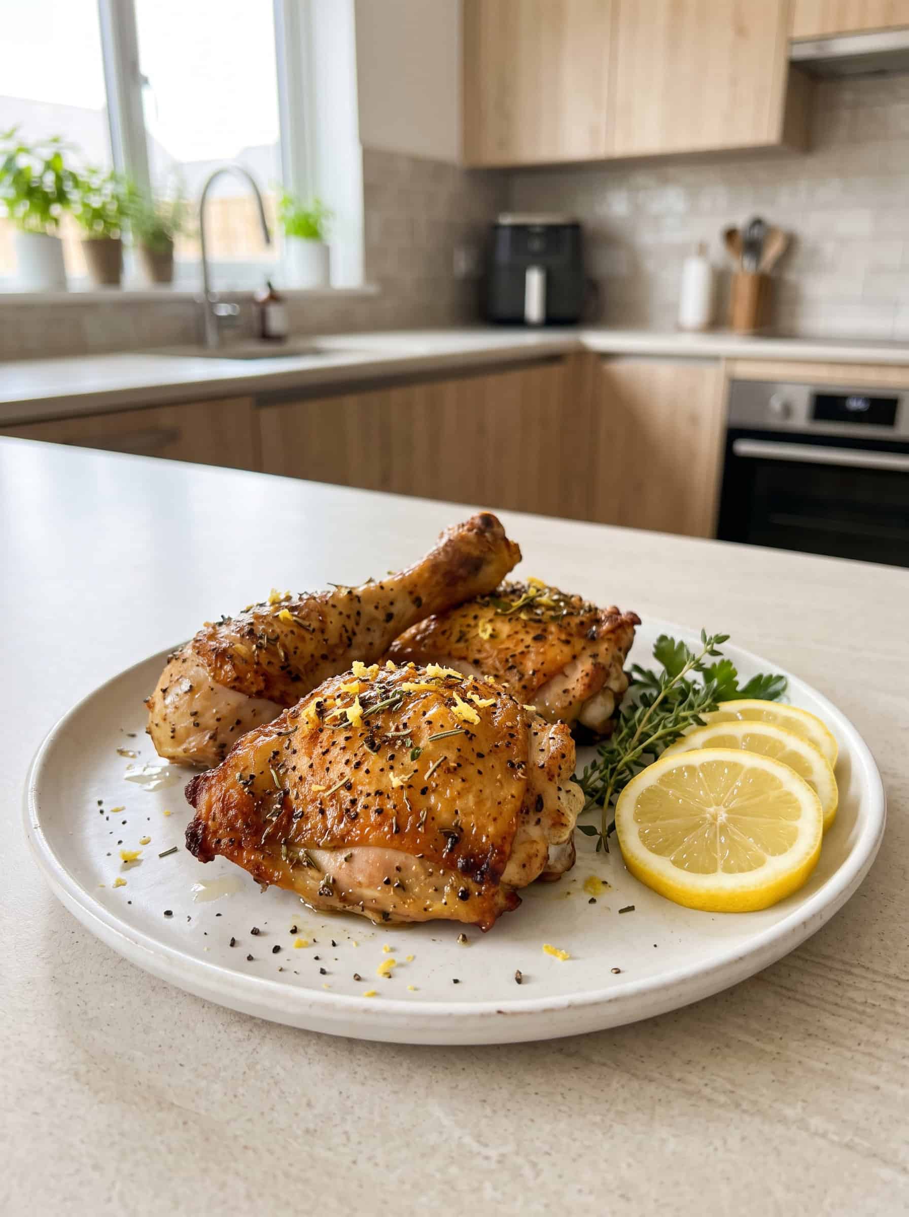 Air Fryer Lemon Pepper Chicken Recipe