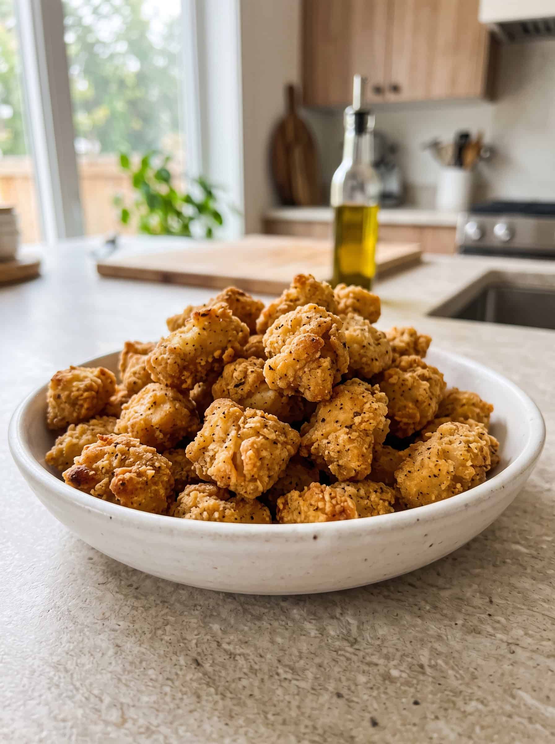 Air Fryer Popcorn Chicken
