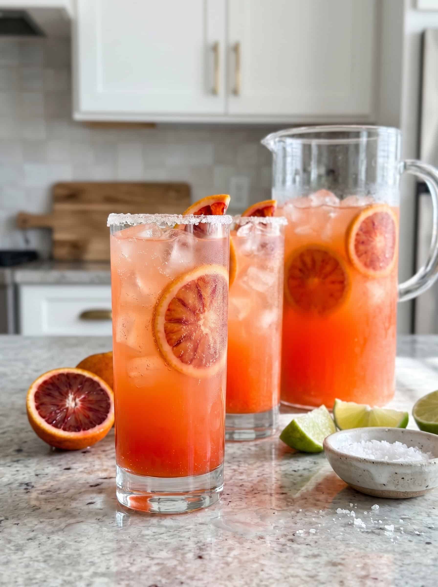 Blood Orange Holiday Paloma