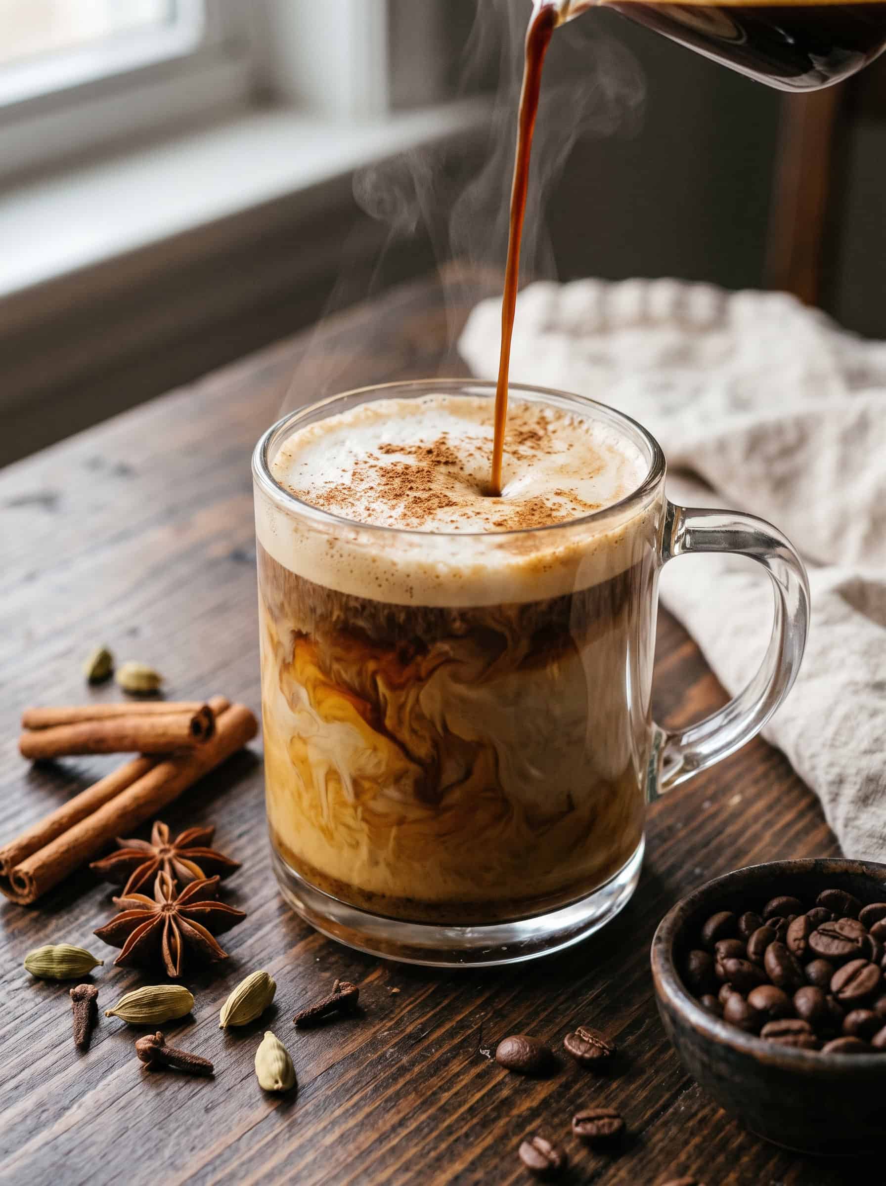 Dirty Chai Latte