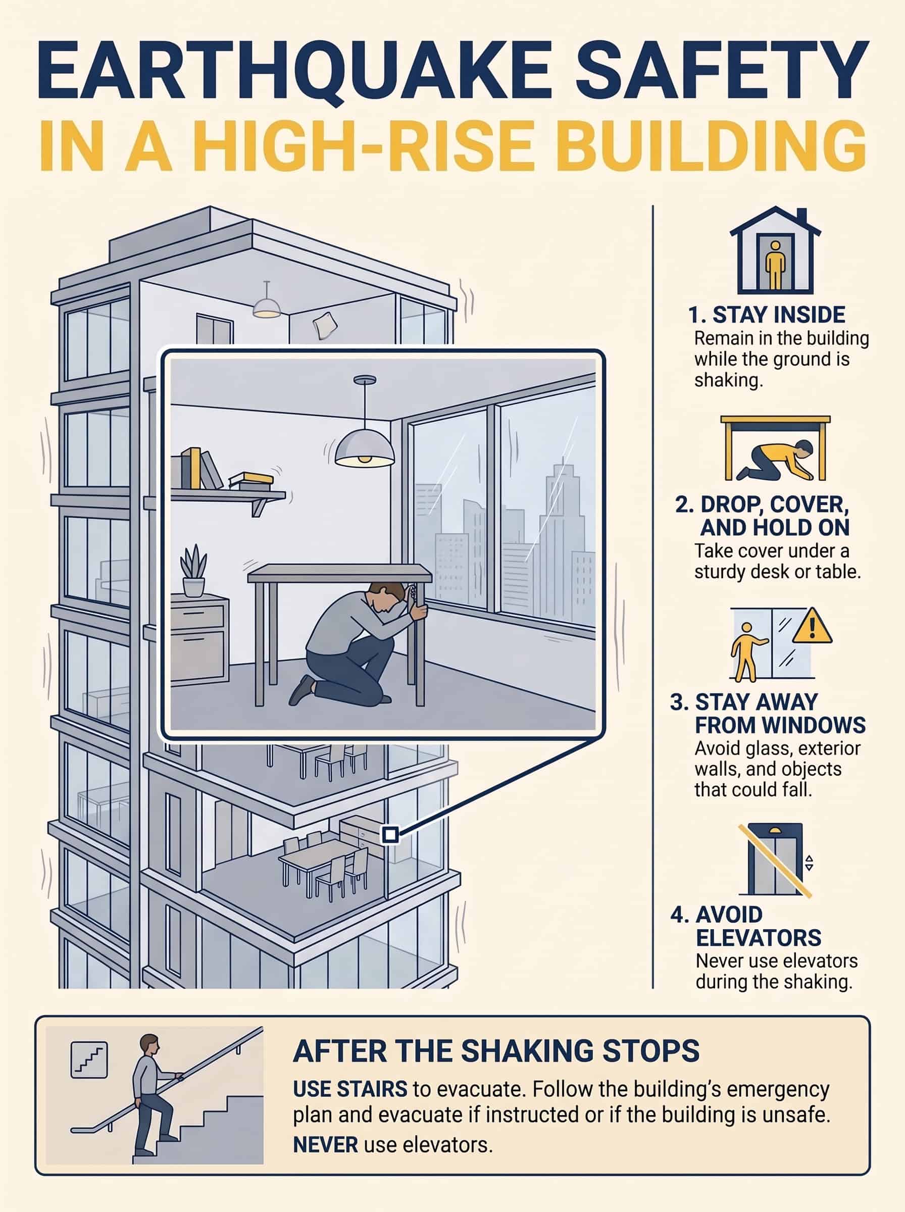 How To Stay Safe During An Earthquake