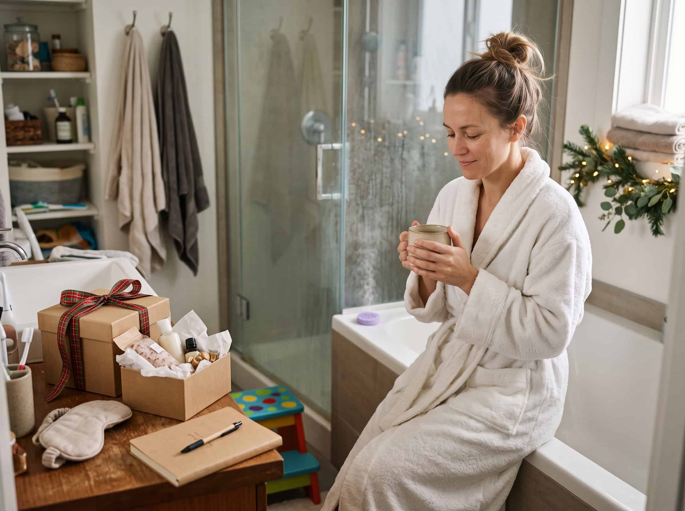 self-care Christmas gifts for stressed moms