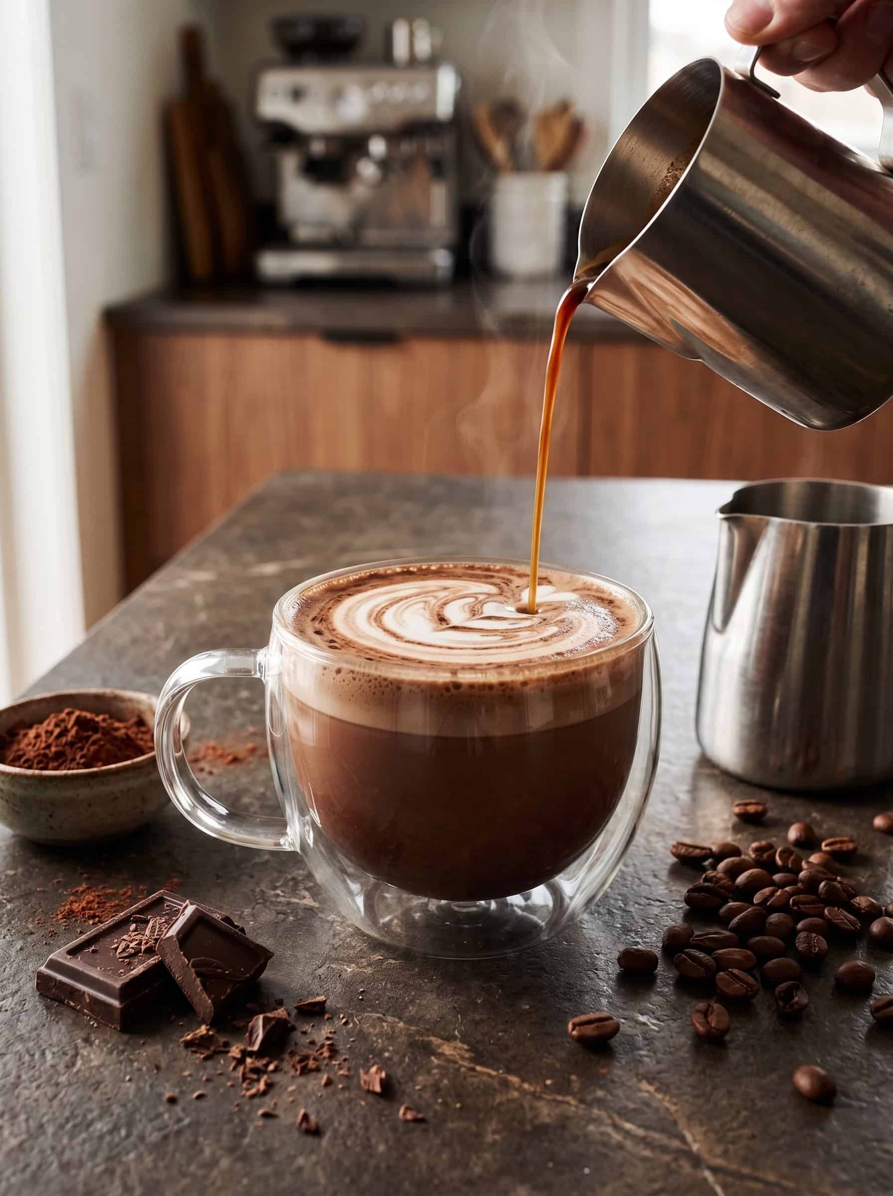 Homemade Hot Mocha