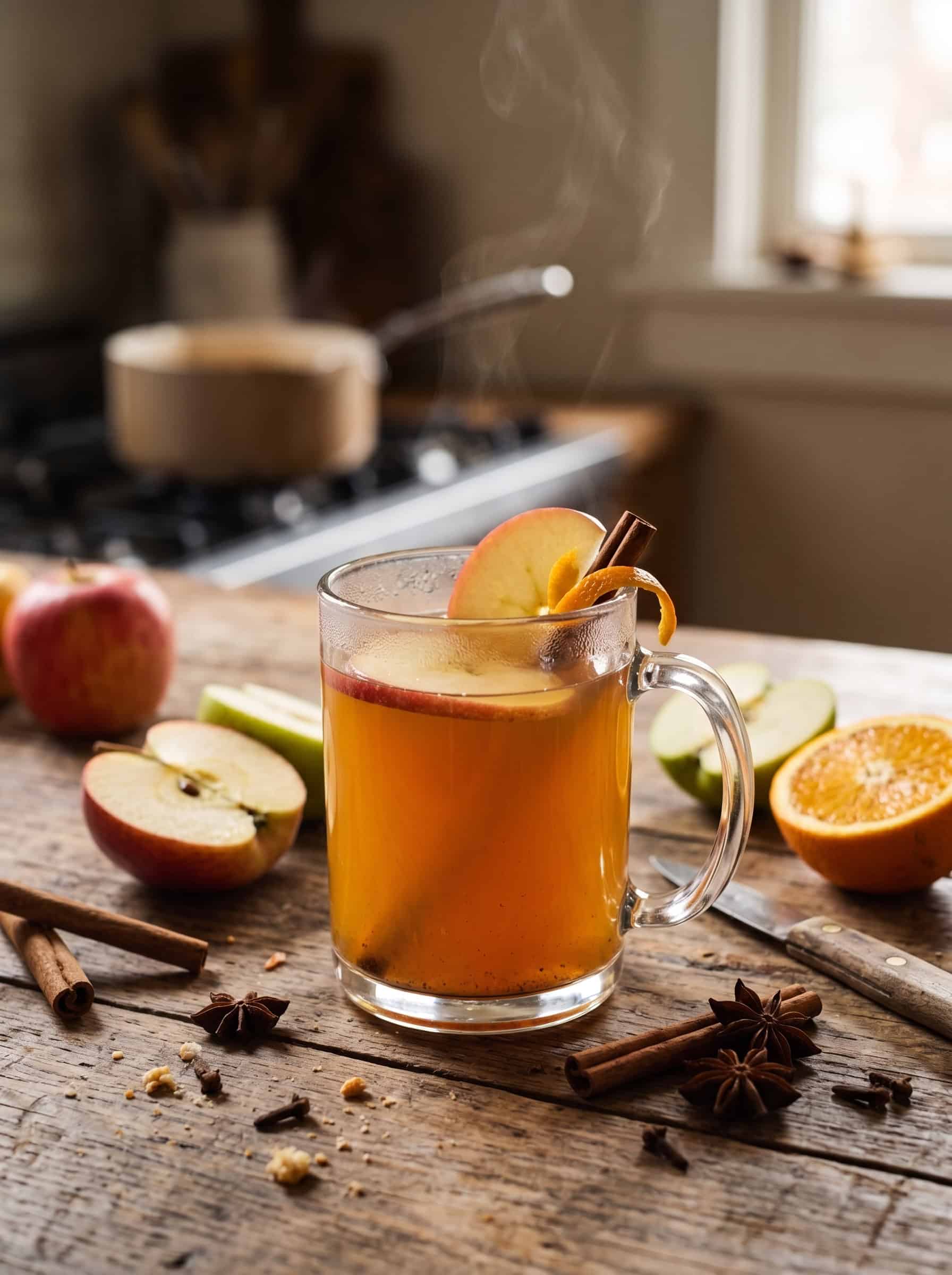Homemade Spiced Apple Cider