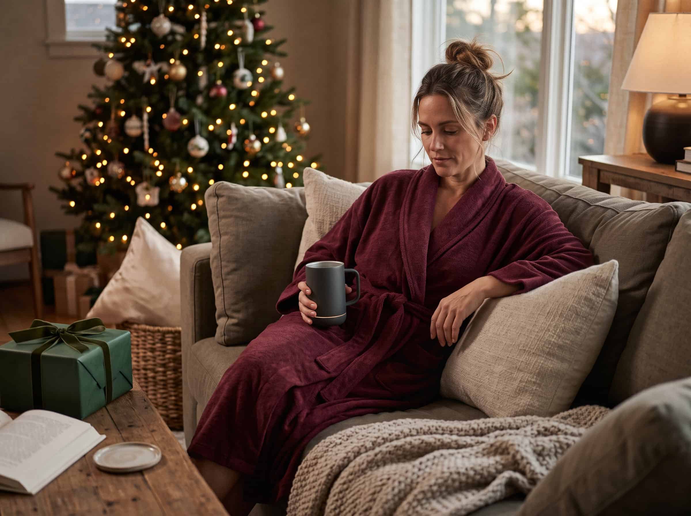 Luxurious self-care Christmas gifts for stressed moms