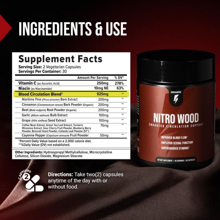 How To Improve Sexual Performance With Inno Supps Nitro Wood Moments