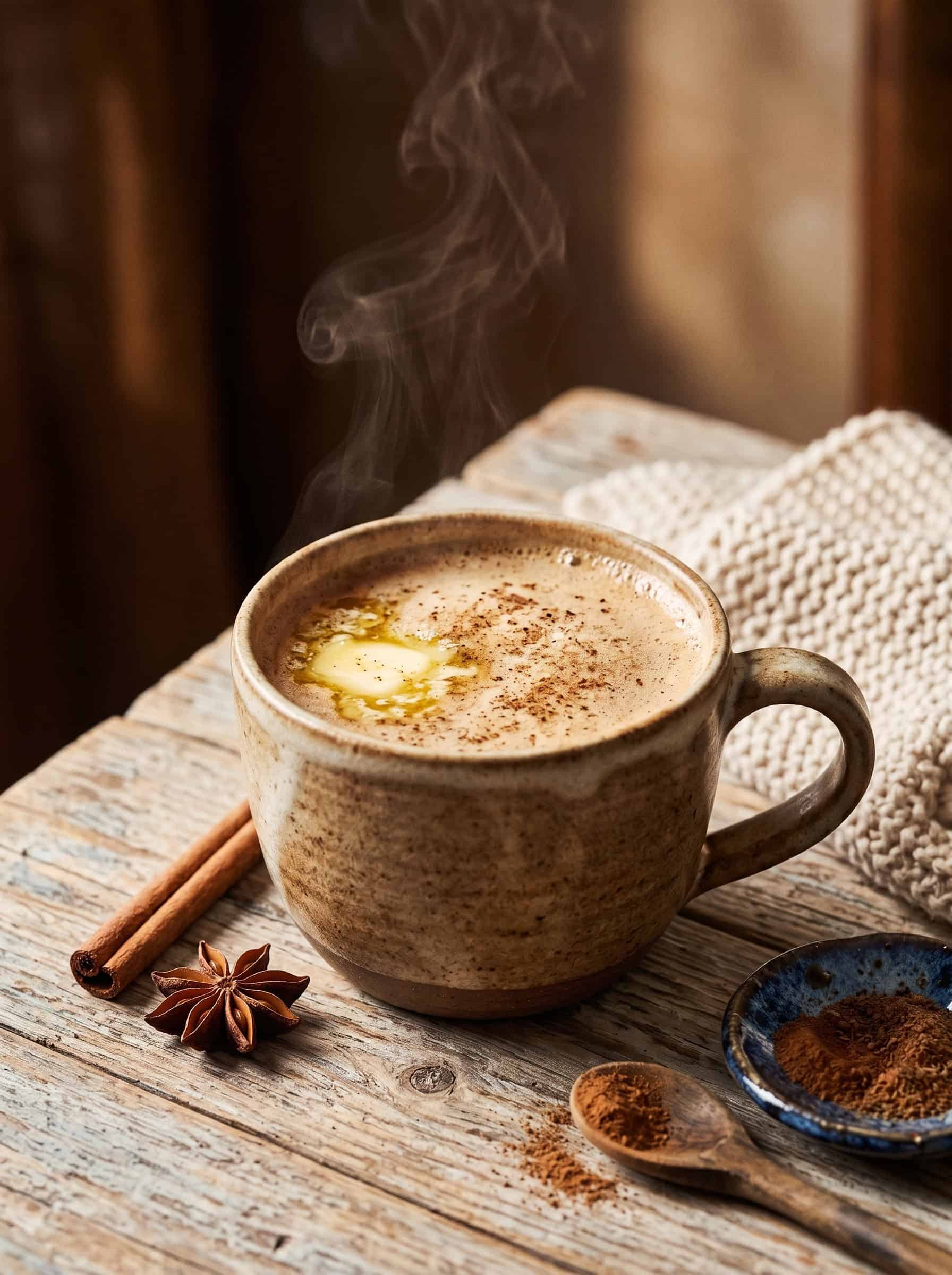 Non-Alcoholic Hot Buttered Spice Drink