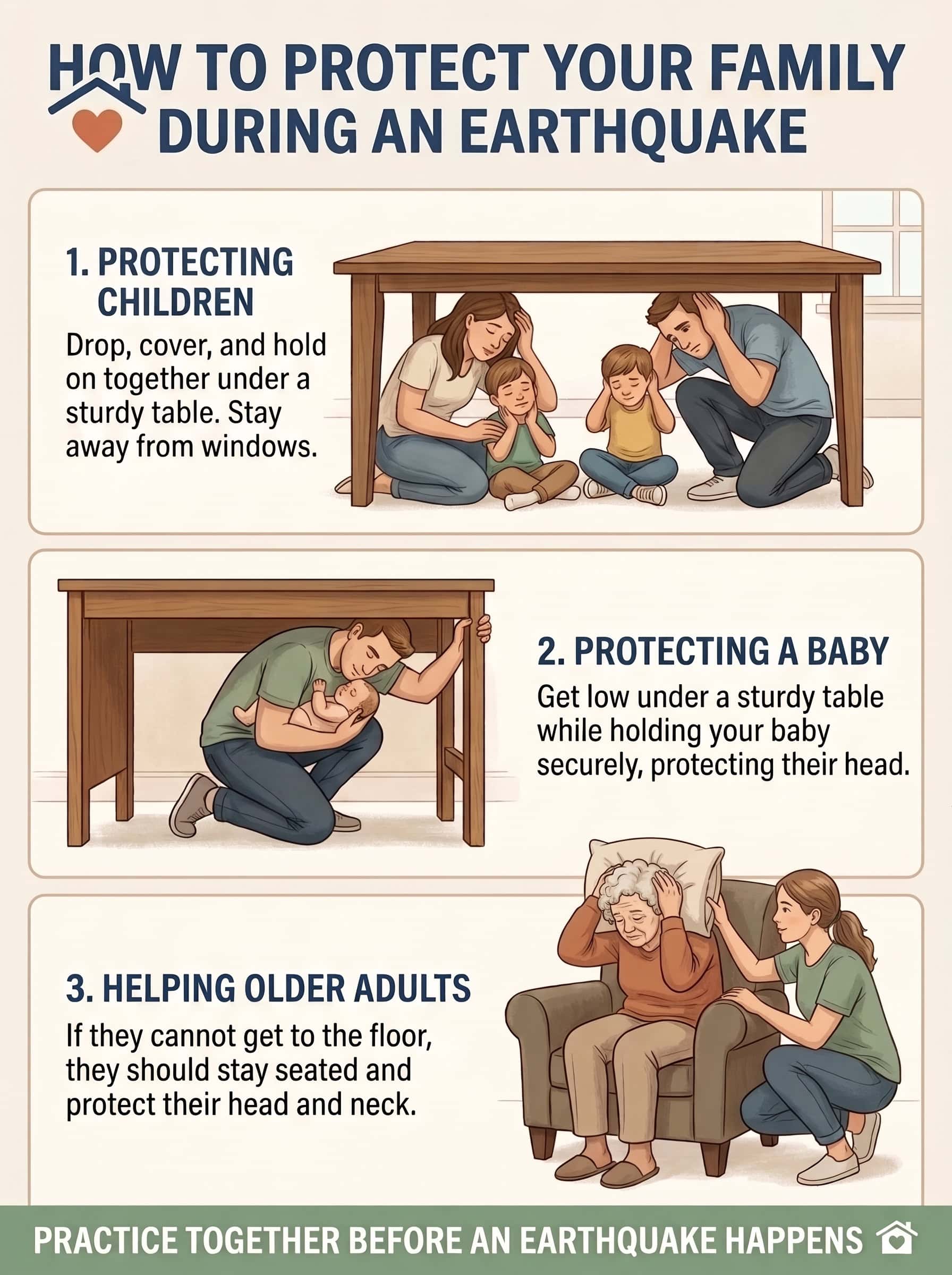 10 Earthquake safety tips