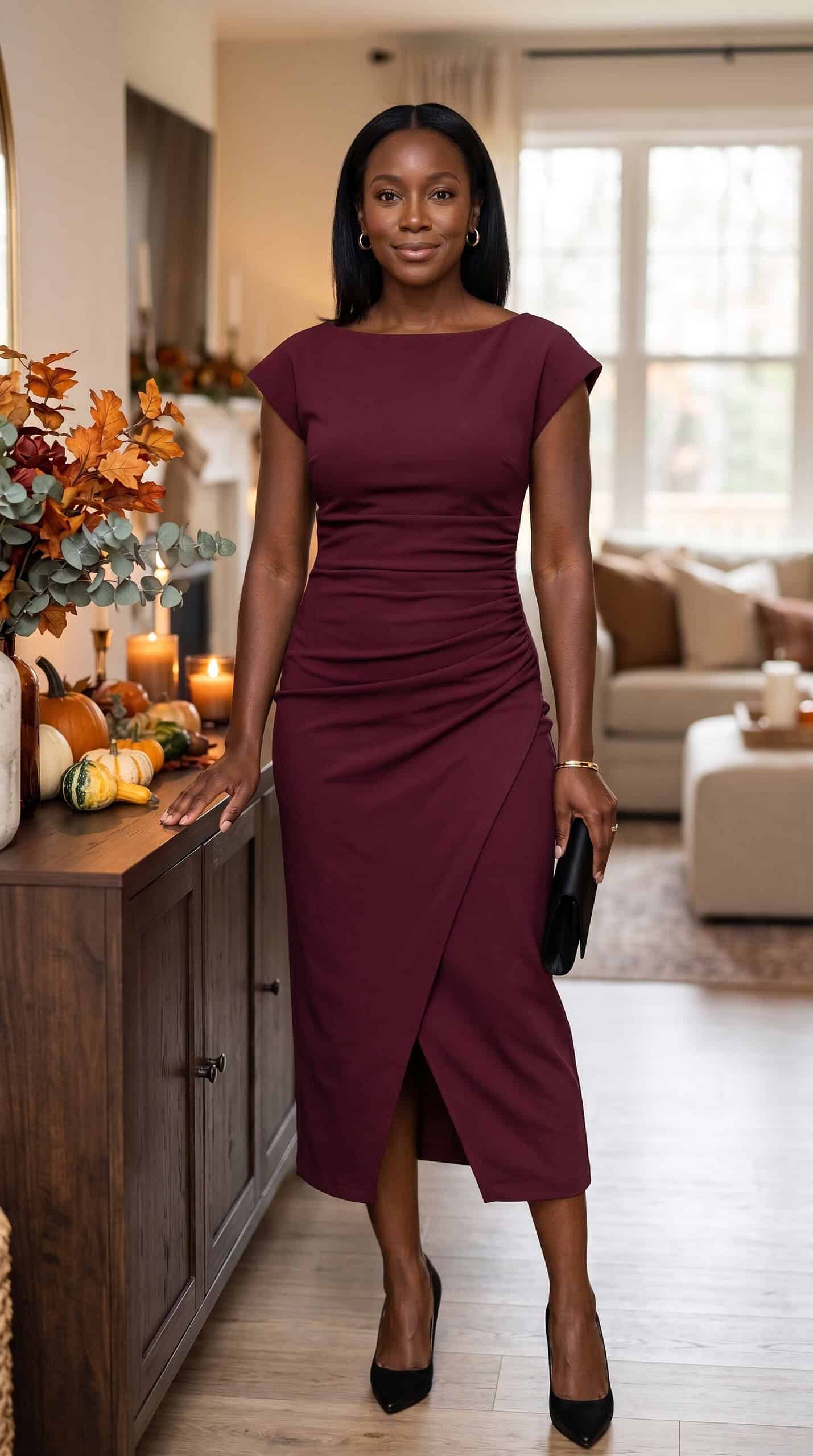 15 Classy Thanksgiving Outfit Ideas For Black Women
