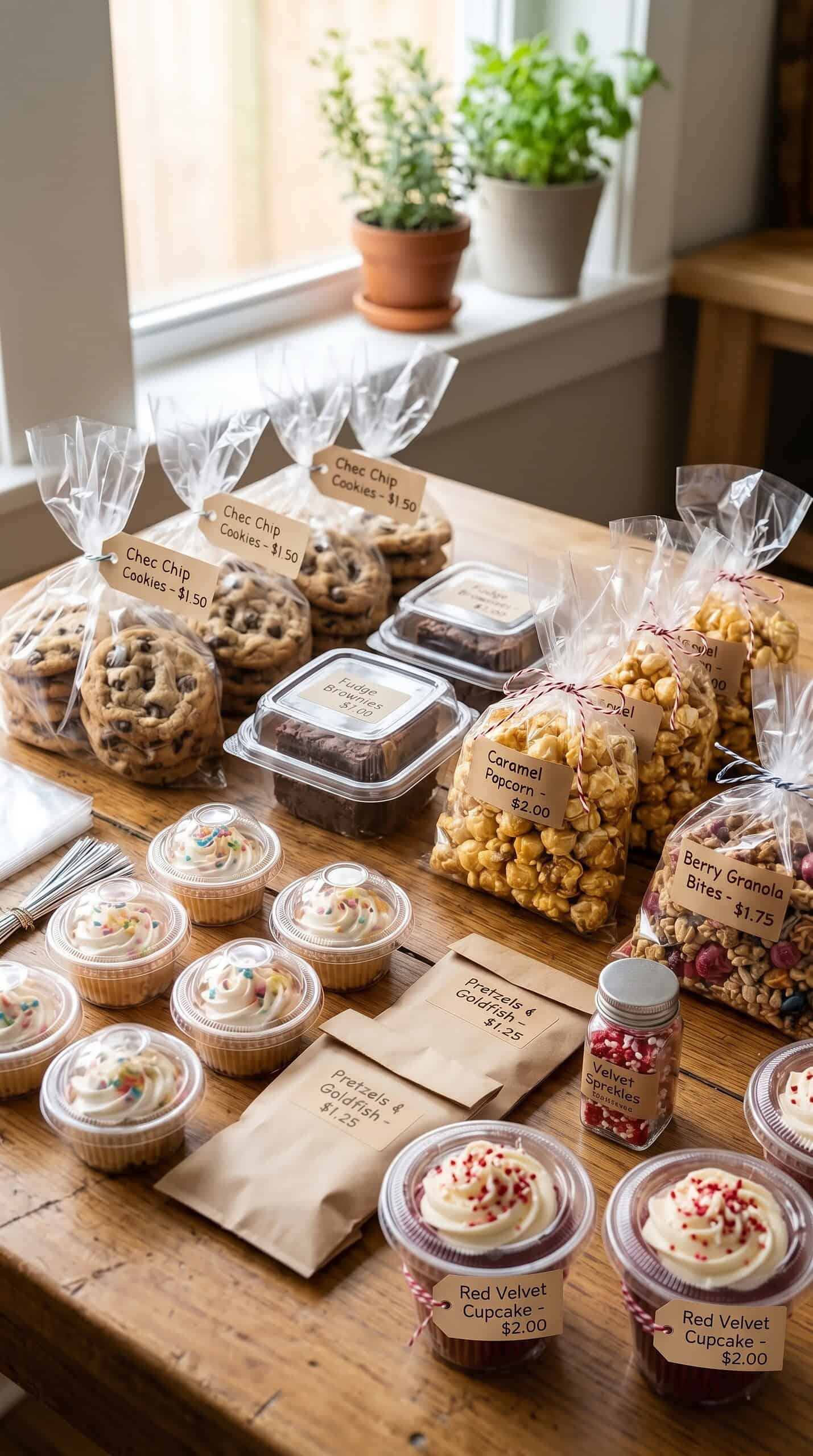 Treats to make and sell at school