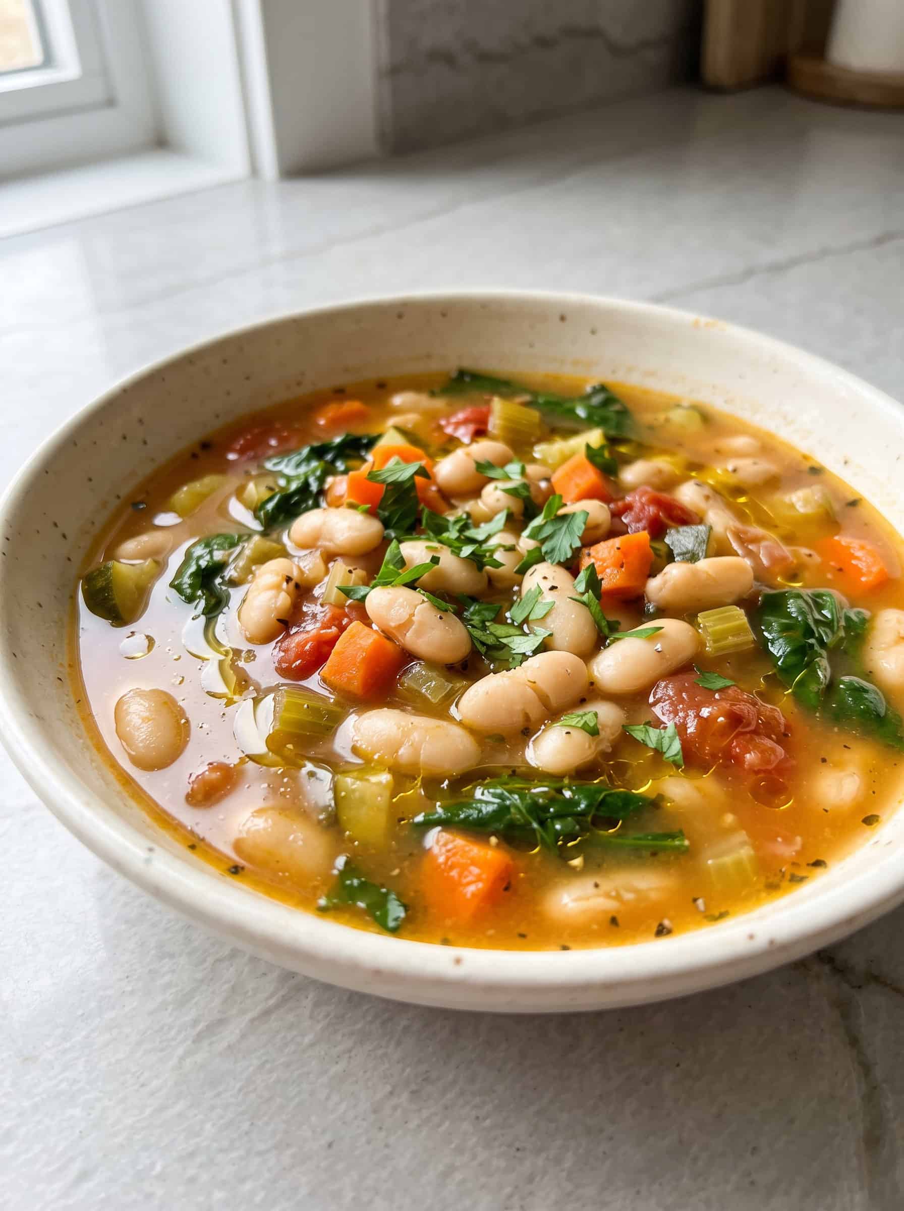 White Bean and Vegetable Soup