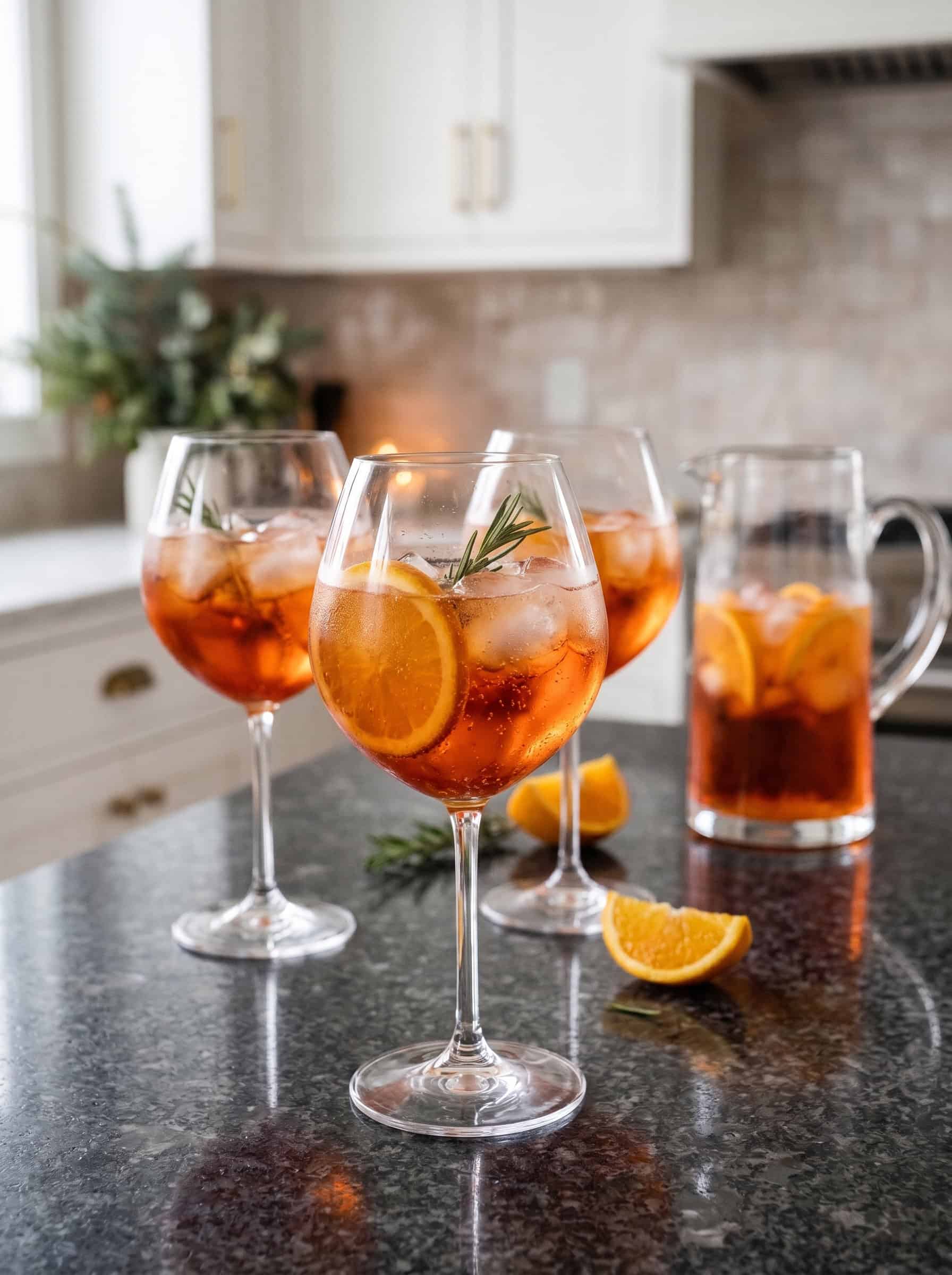 Winter Aperol Spritz