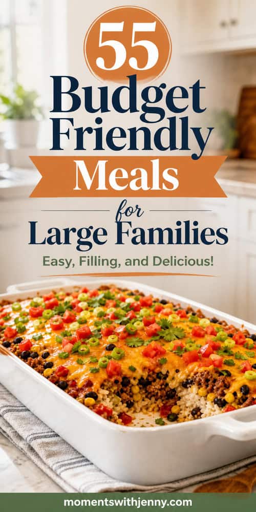 Cheap meals for large families