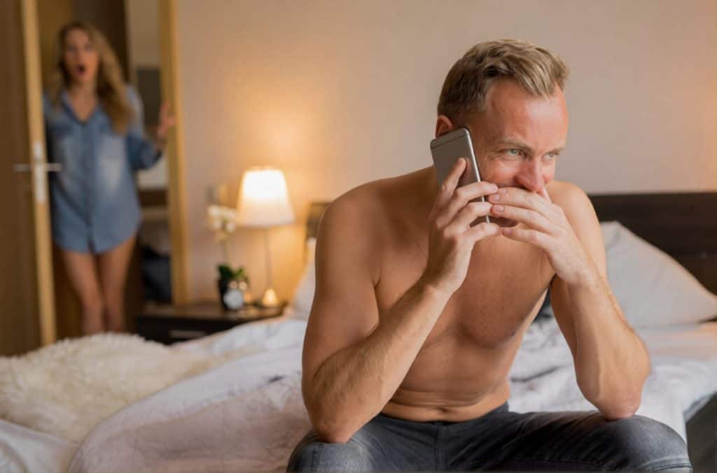 signs he has just slept with another woman