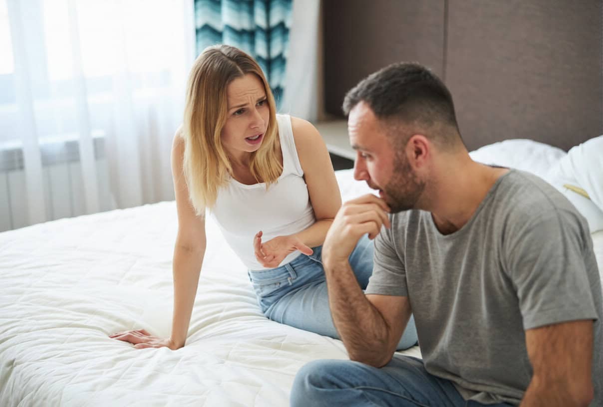 signs he has just slept with another woman
