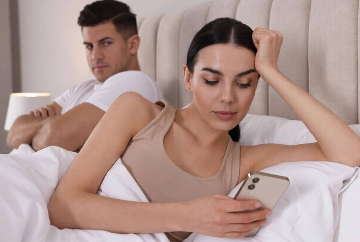 Signs she just slept with another man